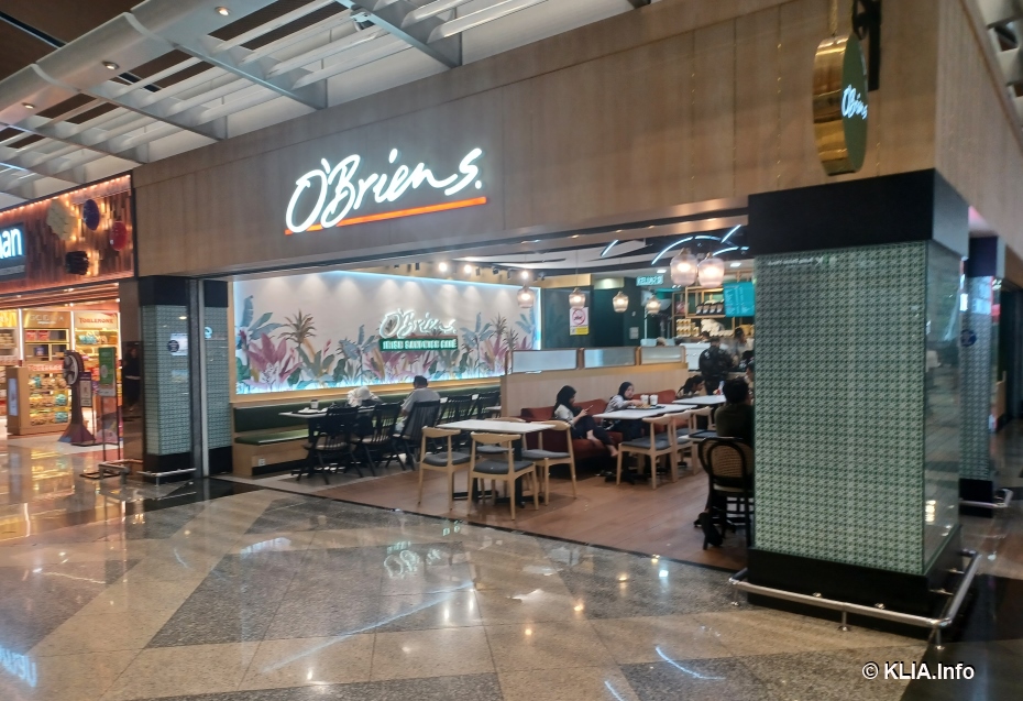 O’Briens Irish Sandwich Cafe at KLIA