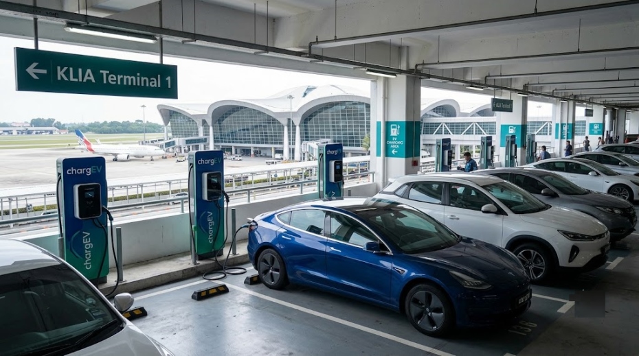 KLIA EV Charging Station
