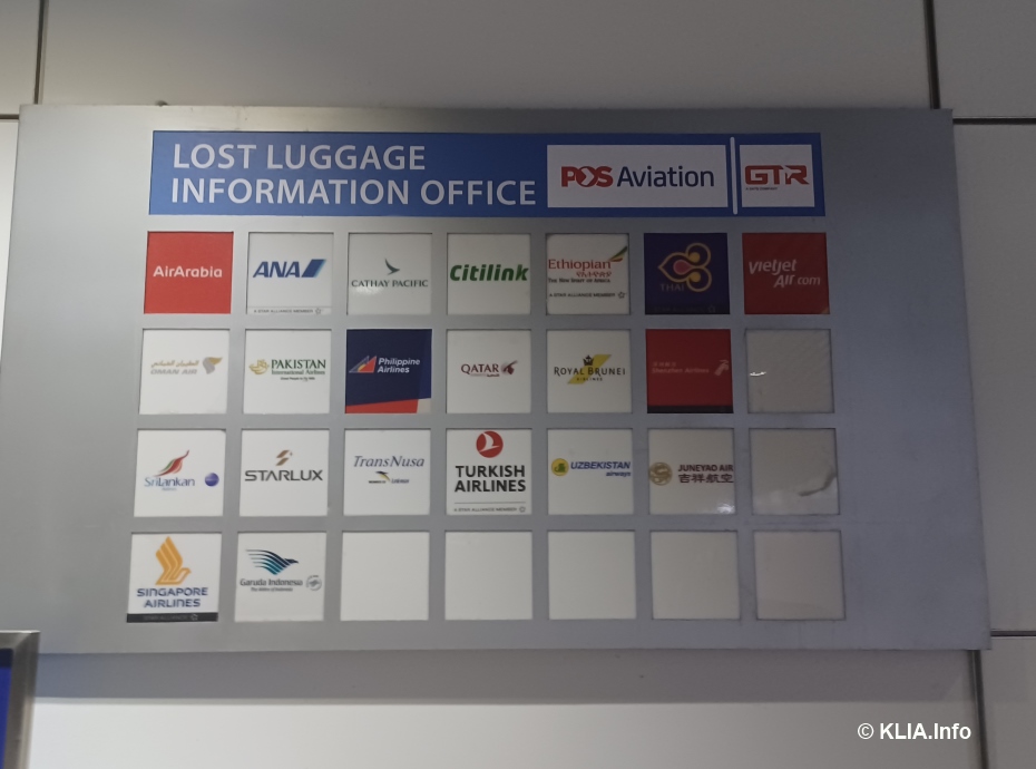 KLIA Lost and Found Office