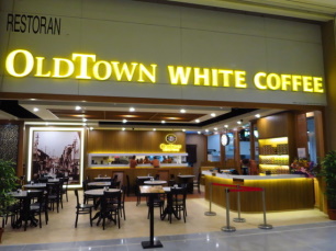 Old Town White Coffee at KLIA Terminal 2 (klia2)