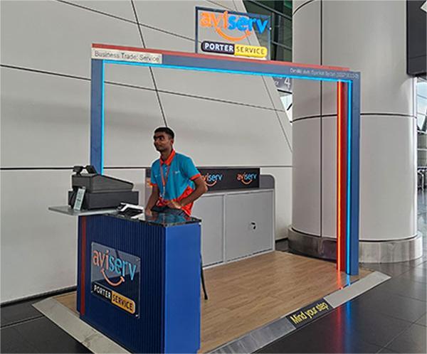 Aviserv Porter Service at KLIA Terminal 2 (klia2)