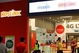 Maxis & Hotlink at KLIA Terminal 2 (klia2)
